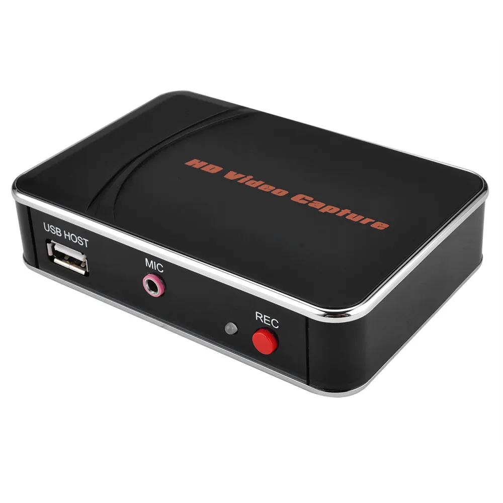 

HD Video capture, convert HDMI to HDMI/USB2.0 Host, 8.4G/Hour, for game equipment, microphone input add your voice with together
