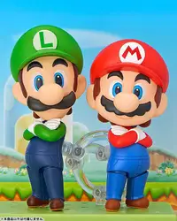 Марио рисунок Mario Luigi версии игры украшения 10 см Nendoroid ПВХ Фигурки Коллекционная модель игрушки