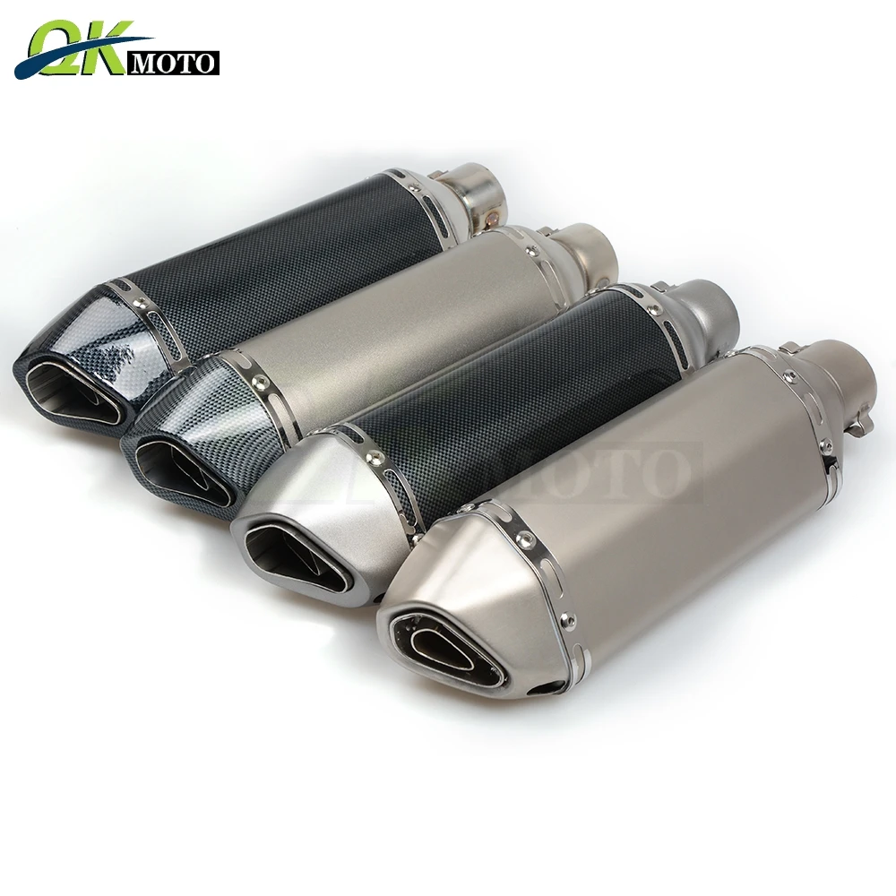 

Universal Motorcycles Dirt Bike Modified Exhaust Pipe For KTM 990 SUPERMOTO RC125 250 EXC TPI KAWASAKI Ninja400 ZXR400 ZZR1400