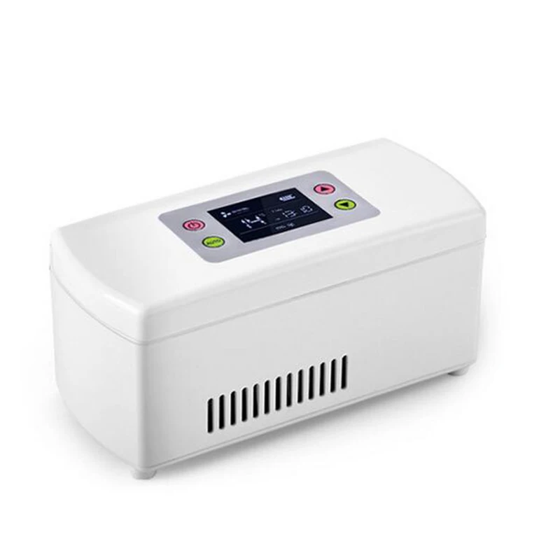 

12V Car Refrigerator Portable Medicine Box Mini Fridge Portable Cooler Box Insulin Refrigerator Travel Auto Refrigerator Freezer