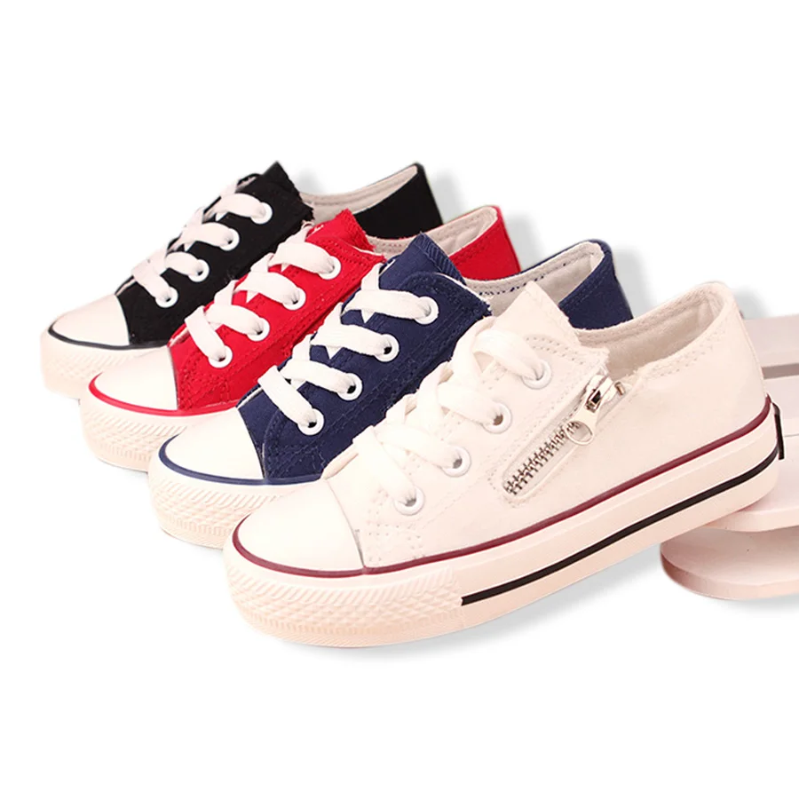 Boys Red Canvas Shoes Boys Red Canvas Shoes