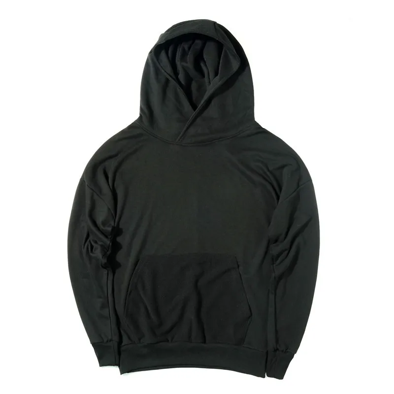HZIJUE 2019 Justin Bieber Streetwear Classic Hoodie Basic Pure Color Oversize Bagg Men Brand Hip Hop Loose Cotton Hoodies