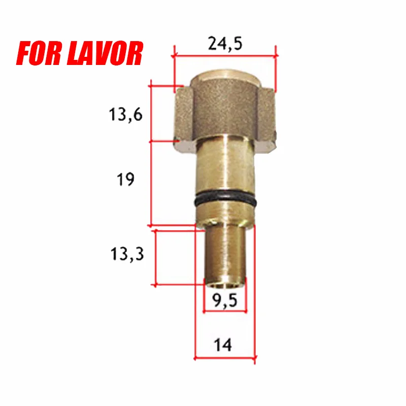 Пенная пушка высокого давления пенного пистолета для Lavor Parkside Foreman Sterwins Hitachi Sorokin Copokin молотковая Шайба(cw033