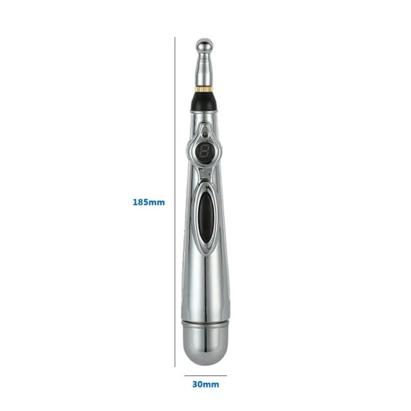 1Pc New Electronic Acupuncture Pen Massage Body Head Neck Leg Massager Pain Relief Beauty Health Care Tool L4 1Pc New Electronic Acupuncture Pen Massage Body Head Neck Leg Massager Pain Relief Beauty Health Care Tool L4