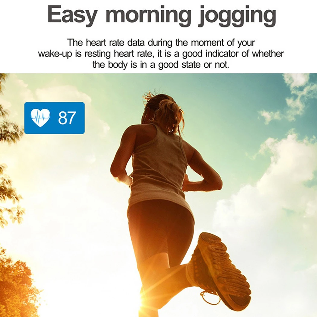 Original ID115HR Plus Fitness Bracelet Heart Rate Monitor Smart Band 0.96