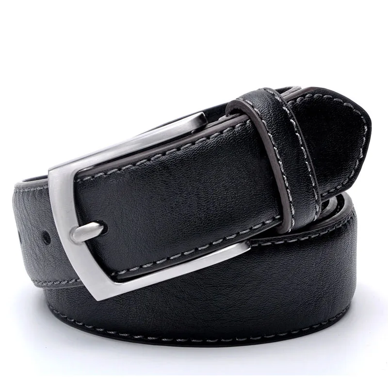 compuda Mens Belts Leather Italy Genuine Leather Heavy Duty Solid Belt For  Men Jeans at  Men's Clothing store