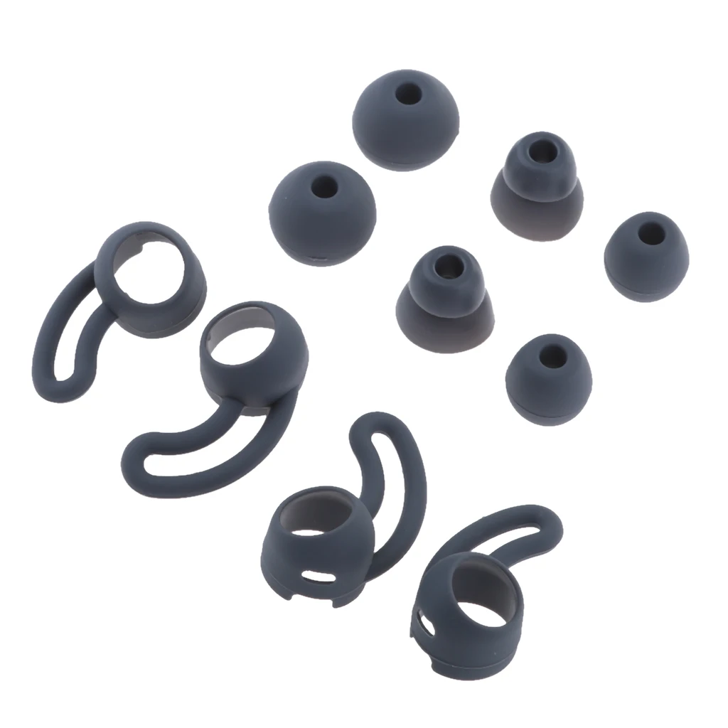 2Pairs Silicone Replacement Eartips Ear Hook For Beats X Urbeats Non-toxic Harmless Sports Tips Soft Ear Hook Durable Re-usable