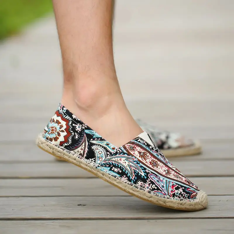  Ethnic leprosy rope shoes-2