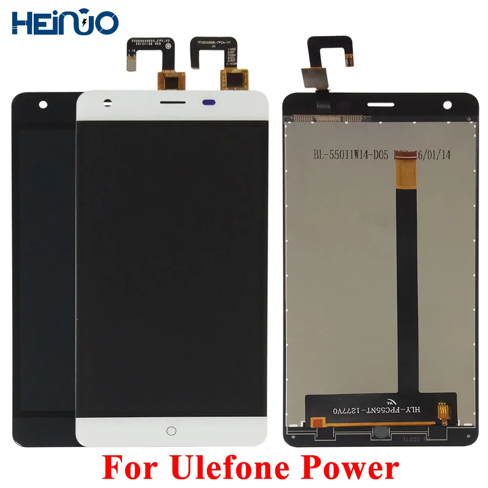

Original 5.5" LCD for Ulefone Power LCD Display for Ulefone Power 1 LCD Digitizer Touch Screen Replace Assemblely LCD Tela Parts