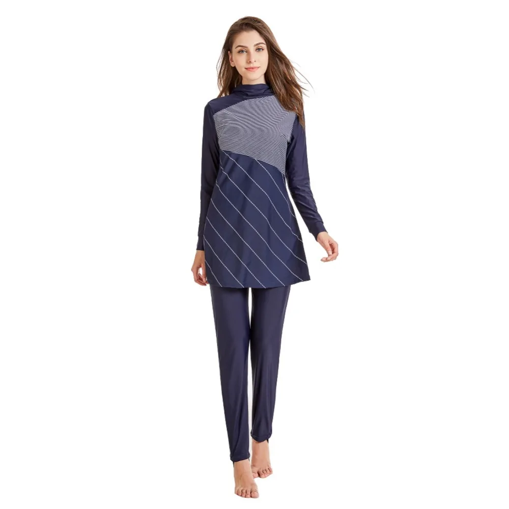 Bathing Suit Women Full Coverage Modest Muslim Swimwear Arab Beach Wear Muslim hijab Swimsuits