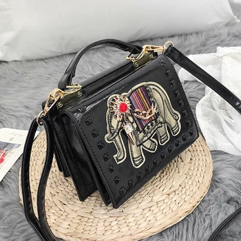 

Bag for women Double bread good quality new Korean version of the wild Messenger bag elephant fashion handbag
