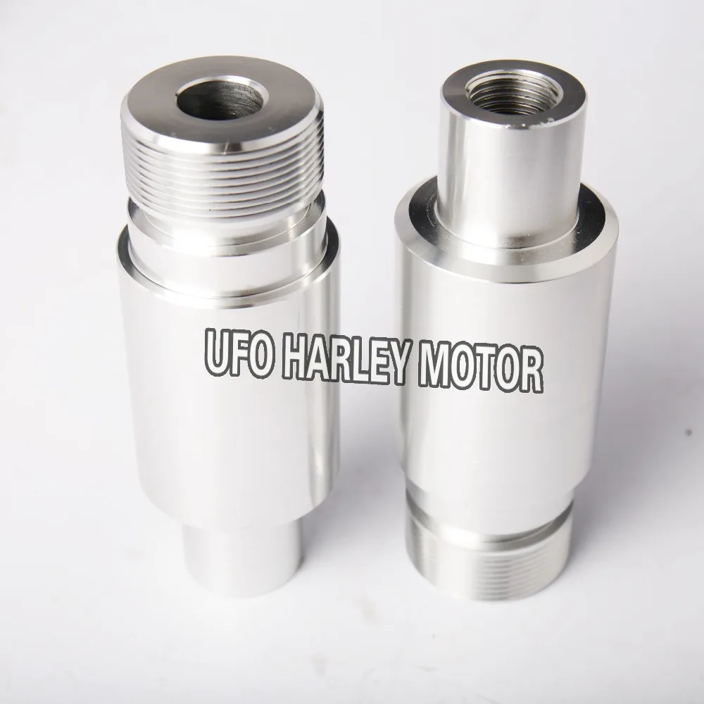 Harley 41mm Fork Tube 2in Extensions for Street Glide Road King Dresser