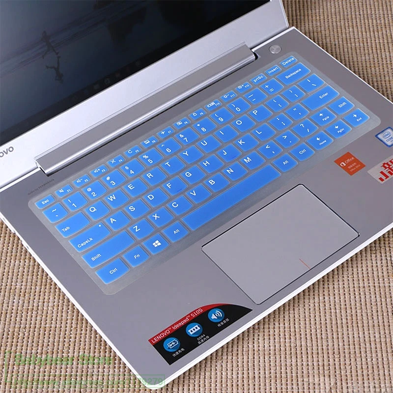Новинка года силиконовая защитная накладка для клавиатуры кожного покрова для lenovo Ideapad 310-14ikb V310-14IKB yoga 710-14 710-14isk 710 14 дюймов - Цвет: blue