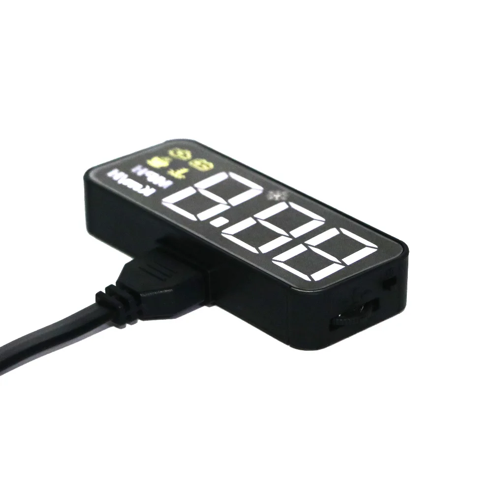 EANOP s-Mini автомобильный hud Obd проектор скорости на лобовом стекле OBD2 датчик скорости