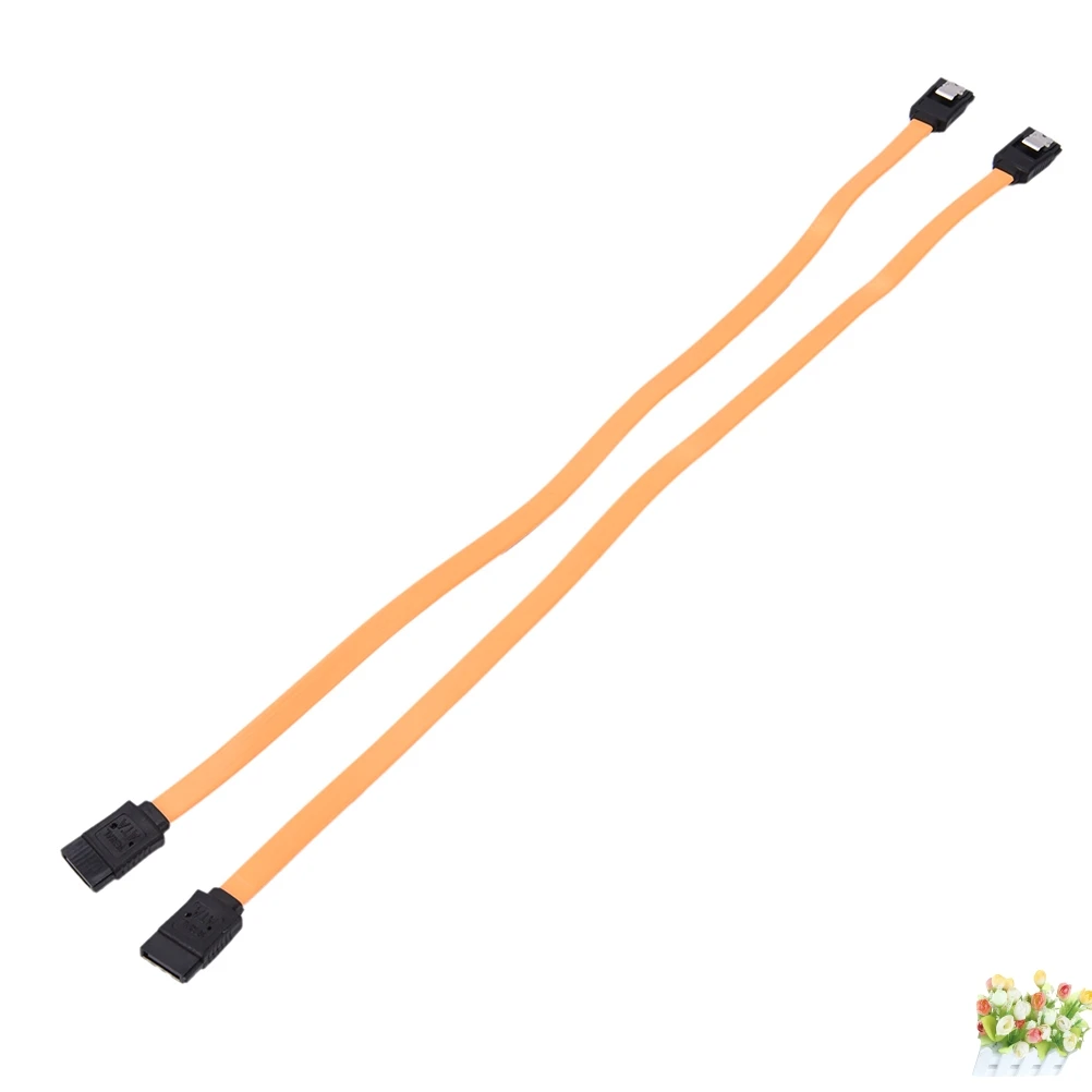 

2PCS SATA 3.0 Date Cables SATA Right Angle Cable Hard Disk Drive Cord Line Support Double Port With Shrapnel