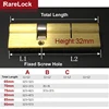 Handle Door Lock Cylinder 9 Size 7keys for Bedroom Bathroom Interior Locks Door Hardware Accessory Rarelock ► Photo 2/4