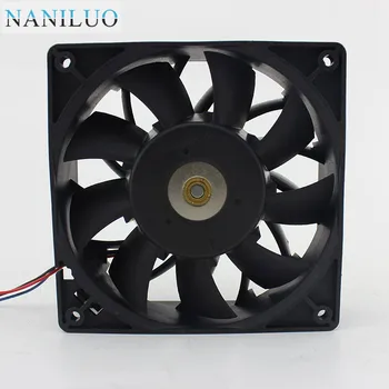 

FFB1248SHE DC 48V 0.57A 18.24W 12038 12CM 120*120*38mm 3600RPM High Power Double Ball Speed Cooling Fan