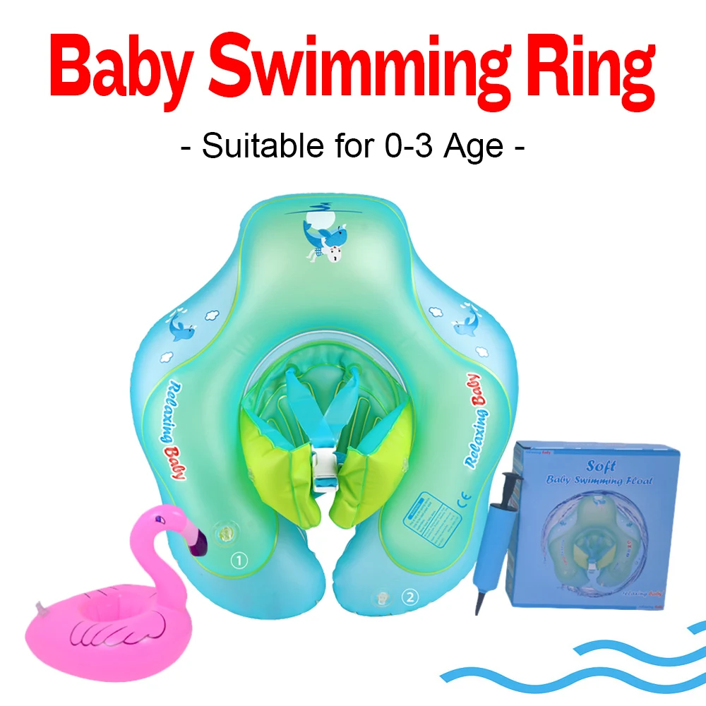 

Relaxing Baby Inflatable Circle Float Swimming Circle for Kids Swim Pool Bathing Accessories with Gifts Dropshipping