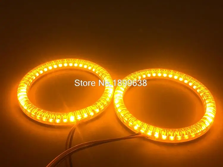 4 шт. супер яркие красные, синие, желтые, белые 3528 smd led Ангельские Глазки halo Кольца для автомобиля Стайлинг для Toyota 4runner 2006 2007 2008 2009