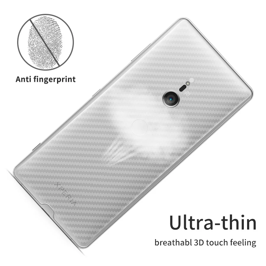 KLOVRRD защитная пленка из углеродного волокна для задней панели sony Xperia XZ3 XZ2 X XZ Premium