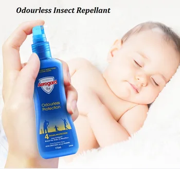 

Australia Aerogard Odourless Protection Insect Repellant Spray Pump 175ML Low Irritant for 4 hours