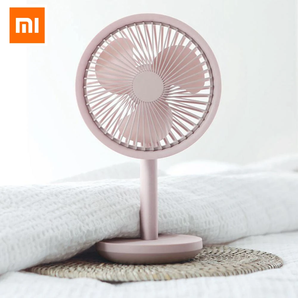 

XIAOMI SOLOVE Desktop Fan 60 Shaking Head 3rd Gear Wind Speed Adjustable 4000mAh USB Rechargeable Wireless Fan For Home Office