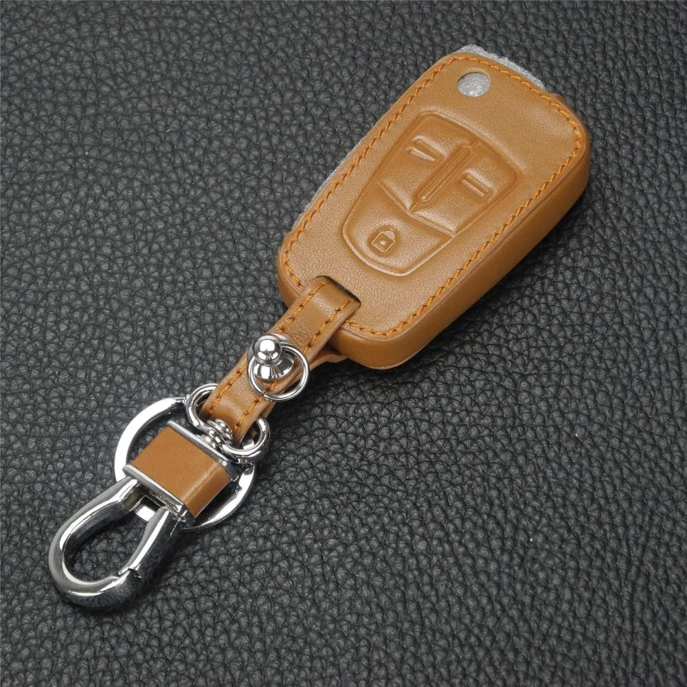 Jingyuqin кожаный чехол для ключей Vauxhall/Opel/Astra H/Corsa D/Vectra C/Zafira 3 кнопки без логотипа|opel key