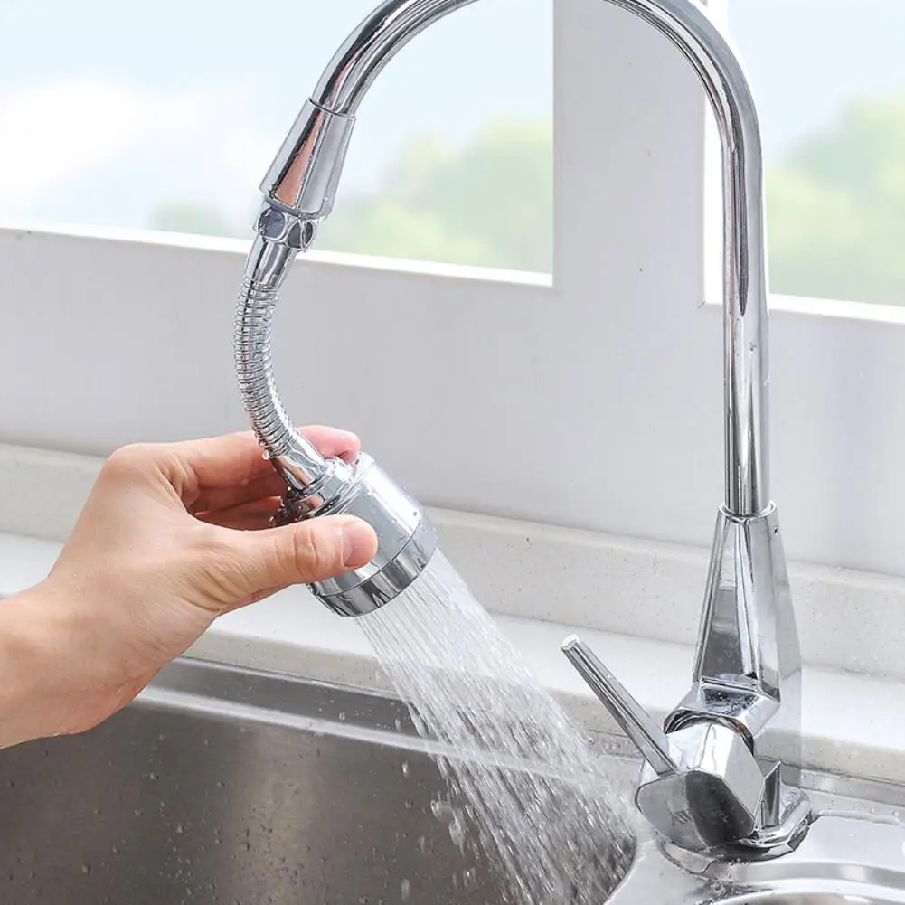 MeterMall Rotatable Water Saving Faucet Sprayer for Home Kitchen Sink Use