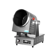 Большая коммерческая машина для Жареного Риса, автоматическая интеллектуальная электрическая плита, роликовая кухонная плита, SMK-01