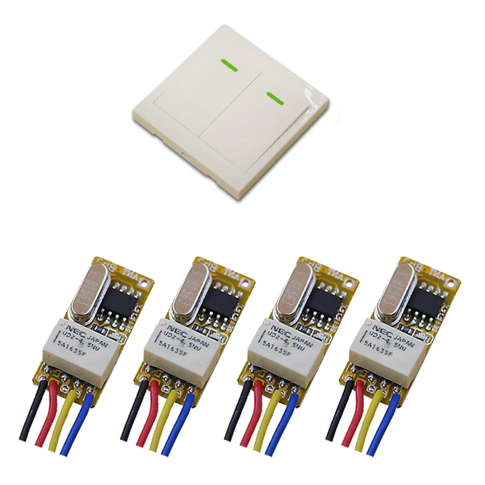 Top Sales Smart Remote Control Switch 3.7V 4.5V 5V 6V 9V 12V Relay
