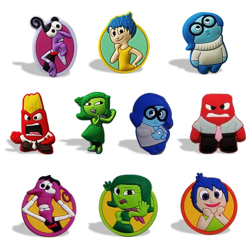 

1PCS Magnetic Fridge Magnet Cartoon Figure Inside Out PVC Refrigerator Magnet Whiteboard Sticker Home Decor