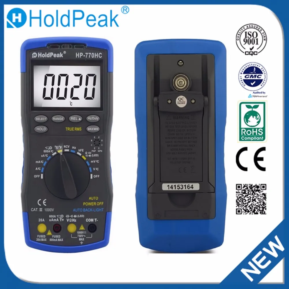 Aliexpress.com : Buy Multimetro HoldPeak HP 770HC True RMS