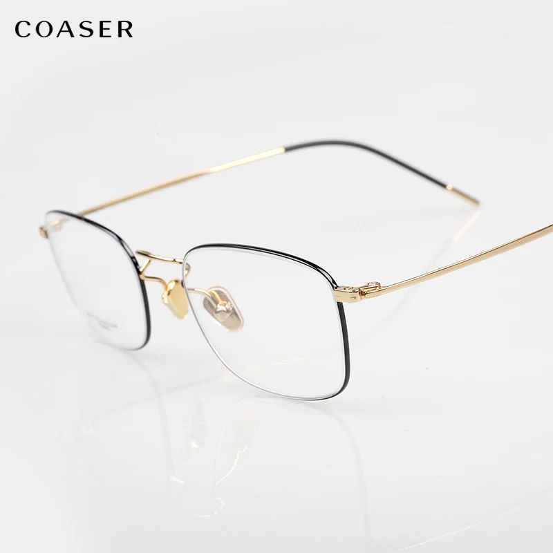 

Super Lighter Titanium transparent round glasses frame Men Women Optical Prescription Eyeglasses Spectacles myopia clear Eyewear