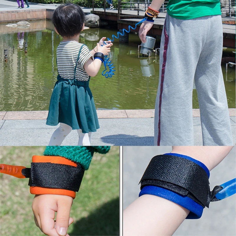 1.5m Saftey Toddler Kids Baby Safety Harness Hand Belt Anti Lost Walking Strap Wrist Leash