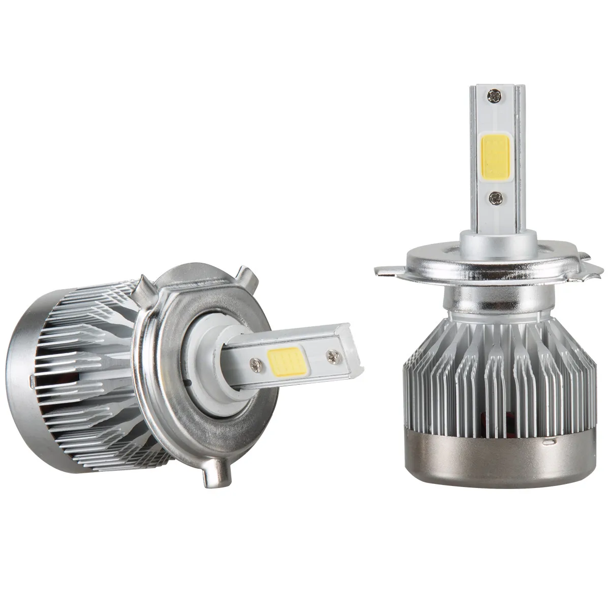 

Car-styling 2x H4 LED Light Headlight Vehicle Car Hi/Lo Beam Bulb Kit 6000k 60W 6000LM White Apr272