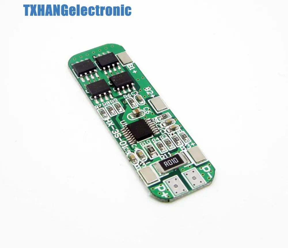 4A-5A PCB плата защиты BMS для 3 упаковок 18650 литий-ионная литиевая батарея 3S |