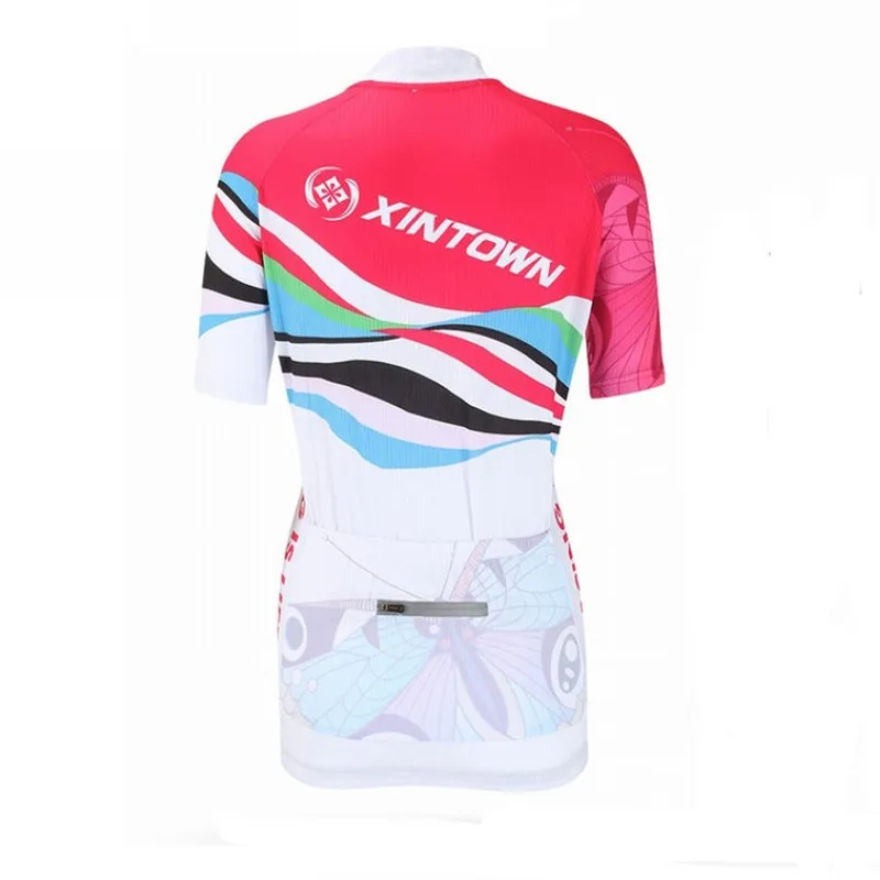 2016 Для женщин задействуя Джерси Ropa Ciclismo леди рубашка короткий рукав Велосипедная форма быстросохнущая велосипеда Джерси Костюмы Maillot