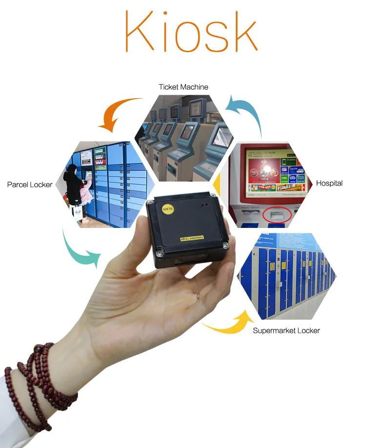 Quiosque de Imagem Koisk Incorporado Scanner Módulo Ep2000 Frete Grátis Usb2.0 Rs232 Interface Usb 2d - qr 1d 21 Cheap scanner module