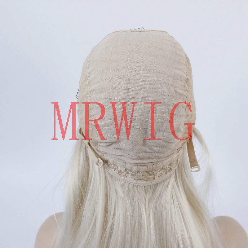 MRWIG Короткие вьющиеся блондинка синтетические кружева парик 12in реальное изображение средняя часть гребня и ремни для леди косплей парик волос