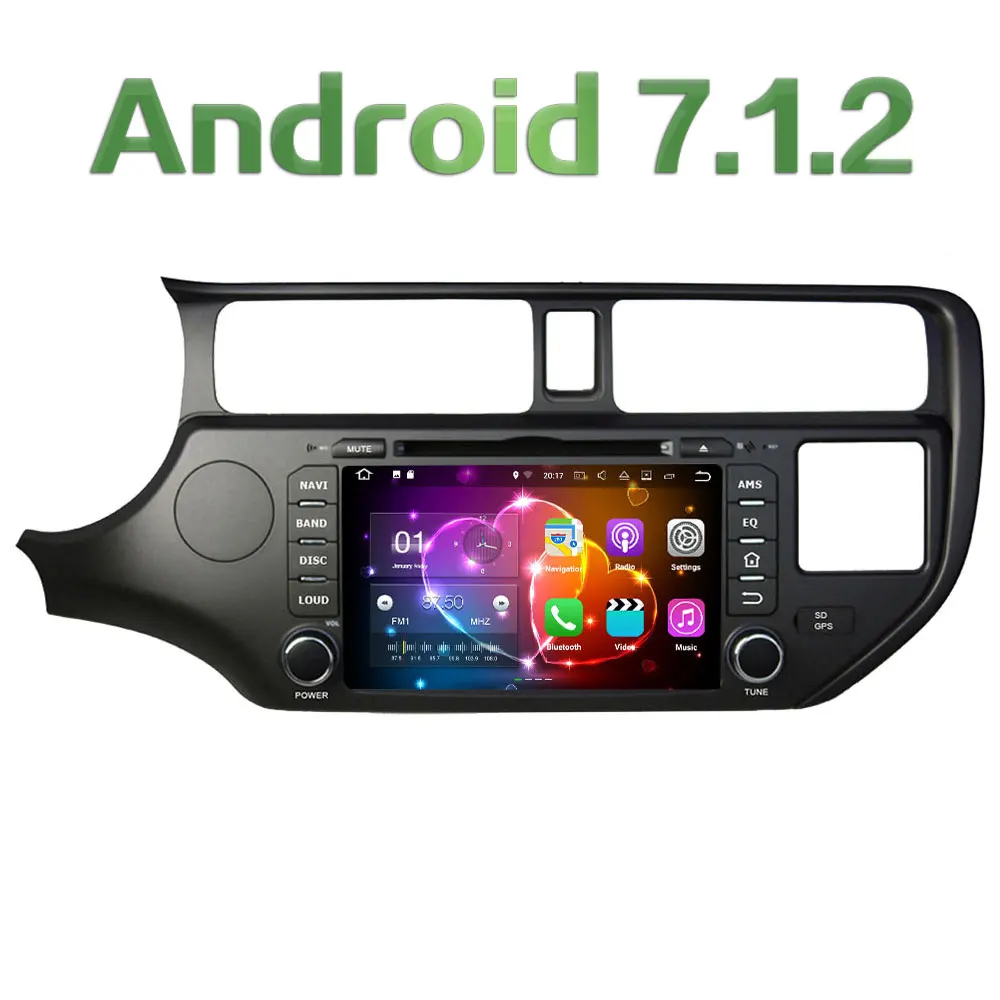 Android 7 1 2 8 Quad Core 2GB RAM 3G 4G WIFI DAB SWC Car DVD
