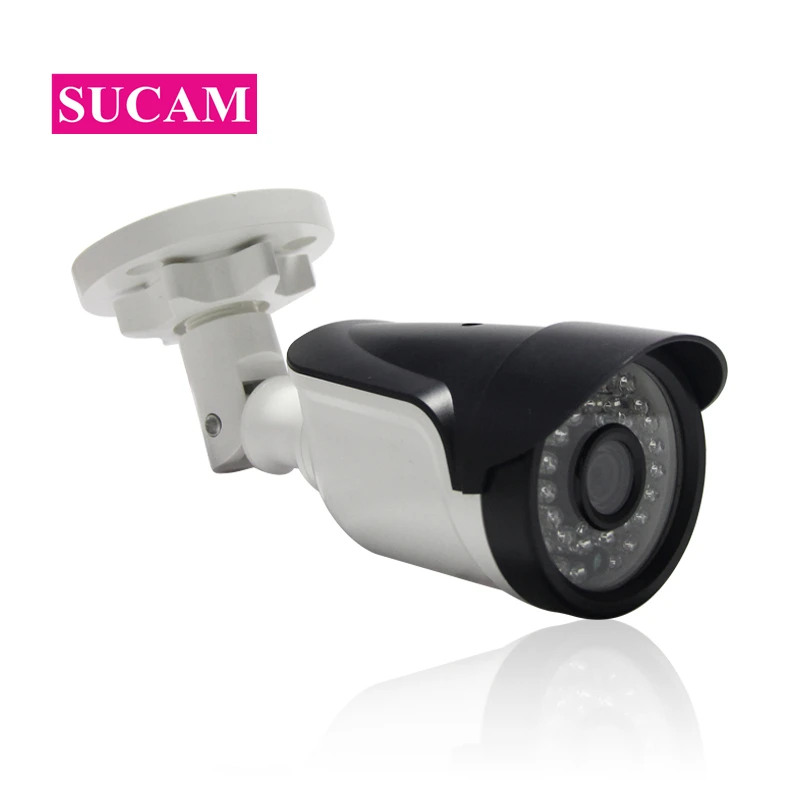 SUCAM Full HD 2MP IP CCTV Камера открытый 1920*1080 P Высокое разрешение проводной Пластик пуля видеонаблюдения Камера Водонепроницаемый