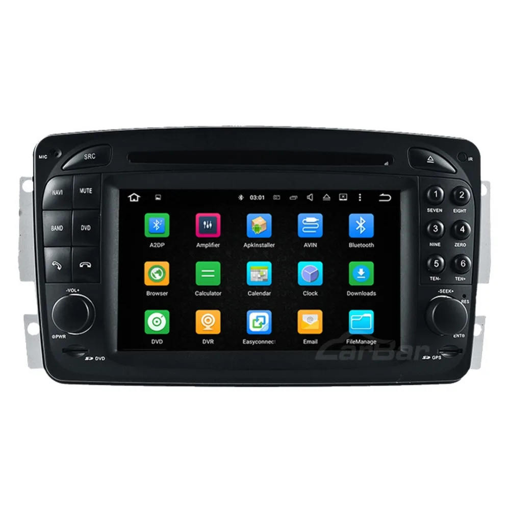 Cheap Android Car DVD GPS Navigation Audio Stereo Player for Mercedes Benz Vaneo Viano Vito C W203 A W168 CLK C209 G W463 CL C203 1