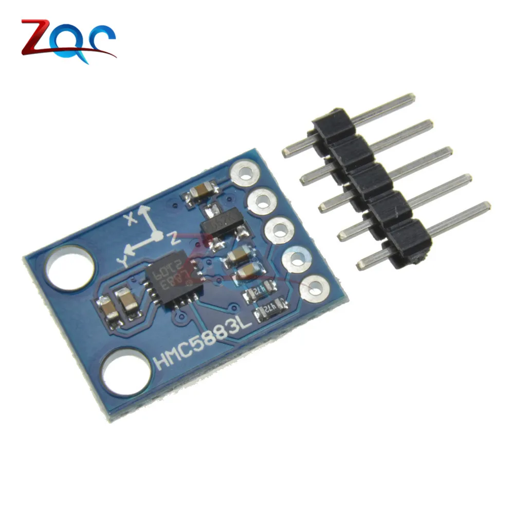 HMC5883L GY-273 3 V-5 V тройной трехосный Компас магнитометр Сенсор модуль для Arduino трехосный модуль магнитного поля