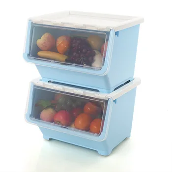 

Storage Boxes & Bins plastic box organizer home organizer plastic container food storage box for toys transparent kitchen box