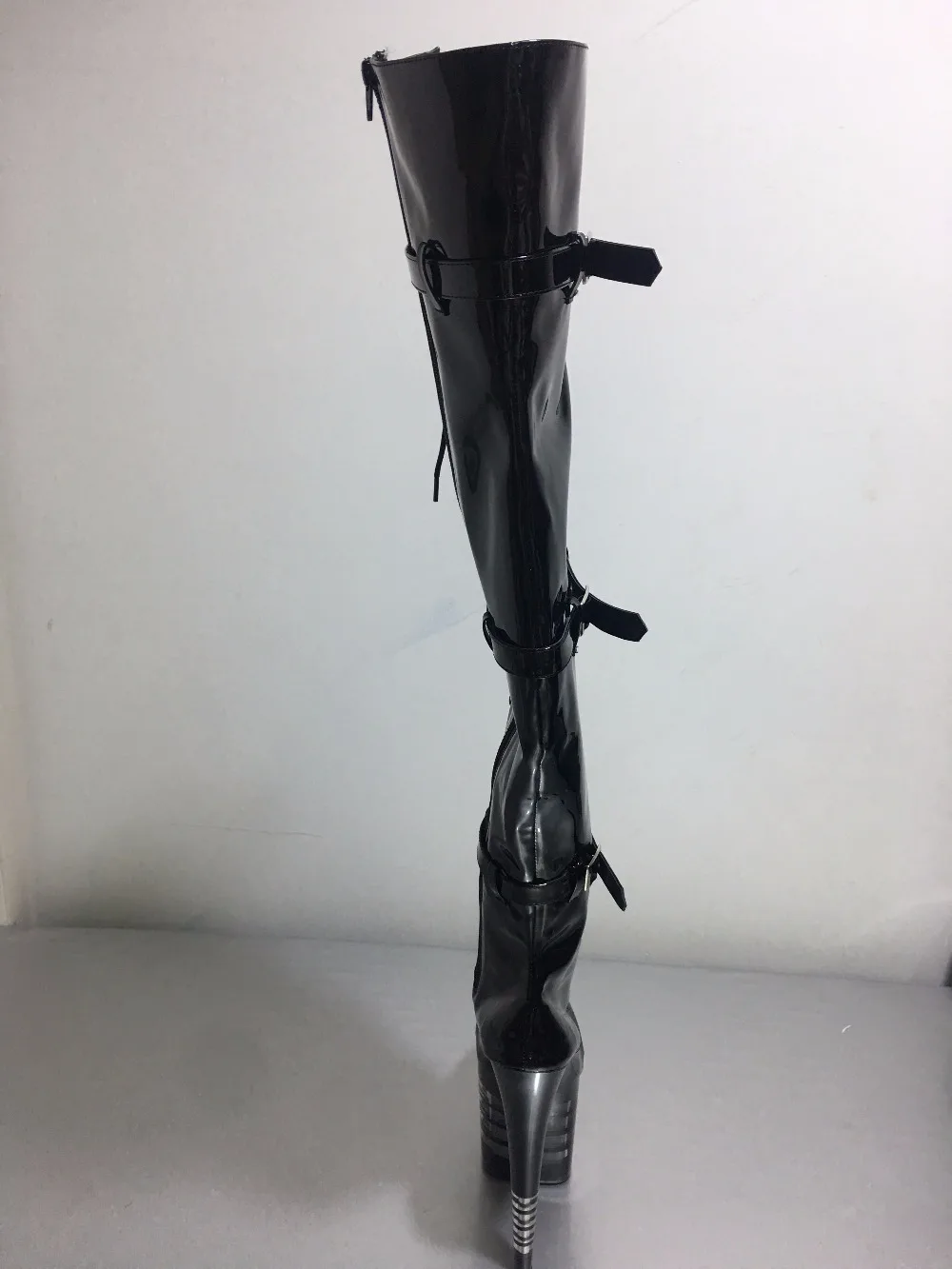 Женские ботфорты на платформе 8 дюймов высокие сапоги каблуке 20 см|boots 20cm|thigh high