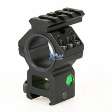 PPT страйкбол прицел крепление красный точка прицел крепление с пузырьковым уровнем Пикатинни railmount для охотничьих аксессуаров OS24-0199