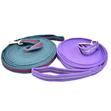 Жгут и веревка для тренировки лошадей, веревка для укрощения и хлопчатобумажная тренировочная веревка не болят руки 8 метров