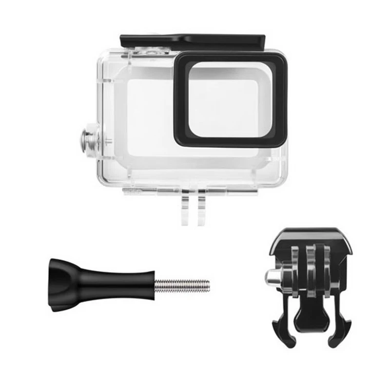 Waterproof Protection Housing Case Diving 45M Protective For Gopro Hero 7 6 Hero 5 Go Pro 7 6 5 Black Sport Camera Accessories - Цвет: A