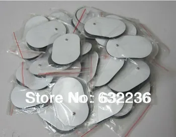 

DHL/FEDEX freeshipping 1000pcs/lot good quality white Electrode Pads for Tens Acupuncture,Digital Therapy Machine Massager