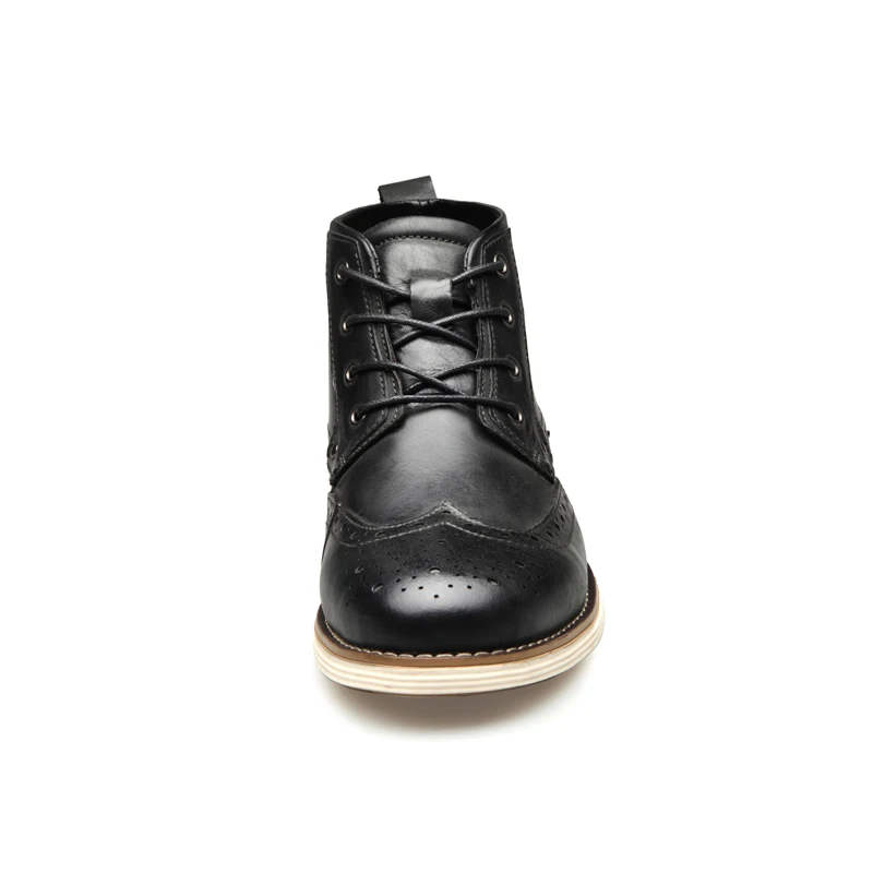 ZFTL/Новые мужские ботинки Bullock мужские Ботинки Martin из натуральной кожи повседневные ботинки на шнуровке Мужская обувь ручной работы большого размера обувь с высоким берцем 7